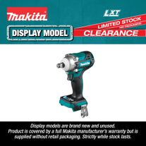 Makita LXT Cordless Impact Wrench BL 330Nm 3sp 1/2in 18V (Display Model)