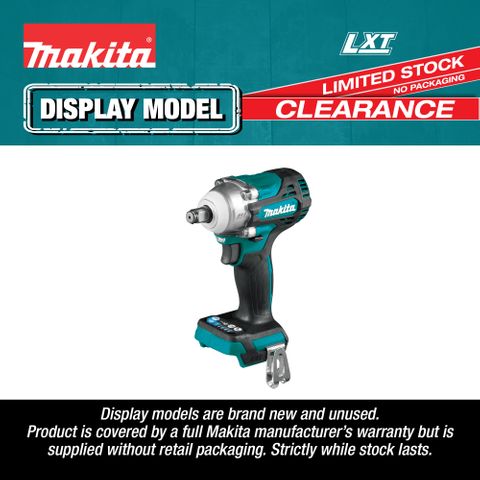 Makita LXT Cordless Impact Wrench BL 330Nm 3sp 1/2in 18V (Display Model)