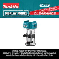 Makita XGT Cordless Laminate Trimmer Brushless 40V (Display Model)