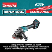 Makita XGT Cordless Angle Grinder Brushless 125mm 40V (Display Model)