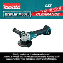 Makita LXT Cordless Angle Grinder 125mm Brushless 18V (Display Model)