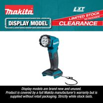 Makita LXT Cordless LED Torch 160lm 18V (Display Model)