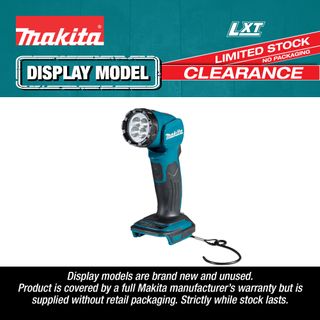 Makita LXT Cordless LED Torch 160lm 18V (Display Model)