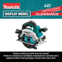 Makita LXT Cordless Circular Saw Brushless Right Hand 165mm 18V (Display Model)