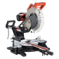ToolShed Mitre Saw Compound Sliding 305mm 1700W with 1200W Vacuum Cleaner