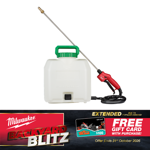 Milwaukee Switch Tank Chemical Tank 15L