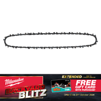 Milwaukee Chainsaw Chain to Suit M18FTCHS120 and M18FPLST120