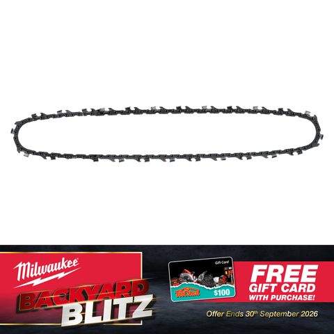 Milwaukee Chainsaw Chain to Suit M18FTCHS120 and M18FPLST120