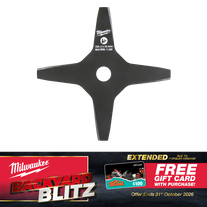 Milwaukee Brushcutter Blade 4 Tooth