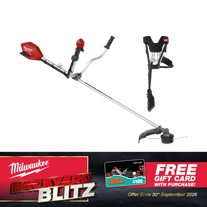 Milwaukee M18 FUEL Brushcutter/Line Trimmer with Harness 18V - Bare Tool