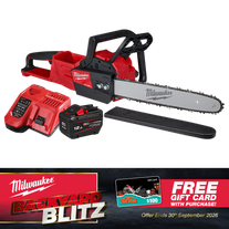 Milwaukee M18 FUEL Cordless Rear Handle Chainsaw 16in 18V 12Ah