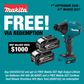 Makita XGT Cordless Chainsaw Top Handle 350mm 40V 4Ah