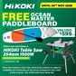 HiKOKI Table Saw 254mm 1500W with Stand with Paddle Board