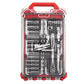 Milwaukee Ratchet & Socket Set 3/8in Dr 32pc with Packout and Bonus Knife