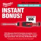 Milwaukee M18 Cordless High Speed Blower 18V - Bare Tool with Bonus Screwdriver