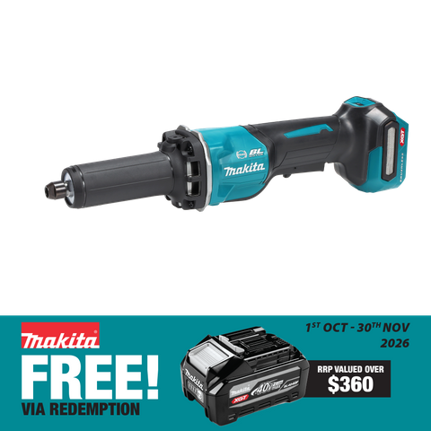 Makita XGT Cordless Die Grinder Paddle Switch Brushless 40V - Bare Tool