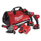 Milwaukee M18 FUEL Cordless Power Pack Brushless 3pc Kit 3B3 18V 5Ah With Bonus