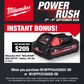 Milwaukee M18 FUEL Cordless Hammer Drill & Impact Driver BL 18V 5Ah With Bonus
