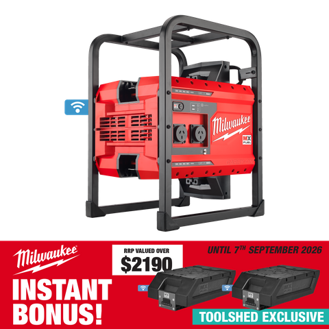 Milwaukee MX FUEL Power Supply - Bare Tool With Bonus Batteries