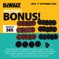 DEWALT Cordless Die Grinder Right Angle Compact 18V - Bare Tool  with BONUS
