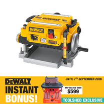 DEWALT Thicknesser Portable 330x152mm with BONUS