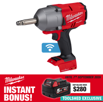 Milwaukee M18 FUEL ONE-KEY Impact Wrench Extended Anvil 1/2in 18V with BONUS