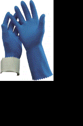 165820 FLOCK LINED GLOVES 10