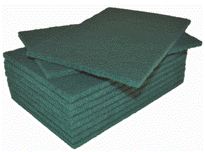 SCOURER GREEN 30X30CM