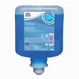 SCJ AZURE FOAM SOAP 1L POD