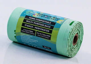 DOG POO BAG ROLL 2L X 15