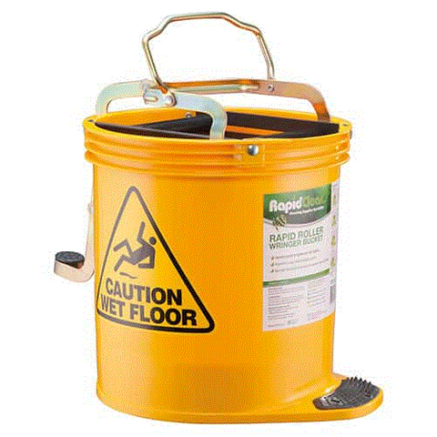 WRINGER BUCKET YELLOW 15L