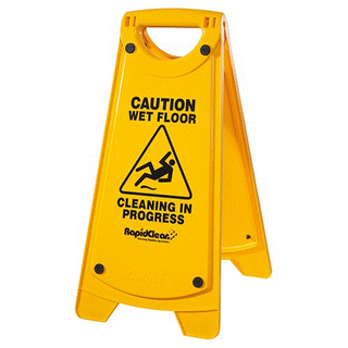 A-FRAME CAUTION SIGN