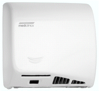 HAND DRYER ELECTRIC WHITE