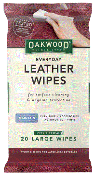 LEATHER WIPES 20PK