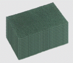 GREEN HD SCOURERS 15PK 150X230