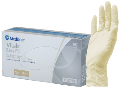 LATEX GLOVES LARGE x 100