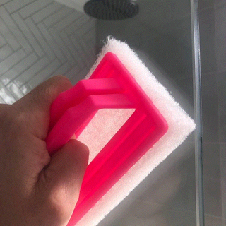 SHOWER & POOL SCRUBBER