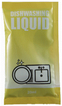 DISHWASH LIQUID SACHET 10 PACK