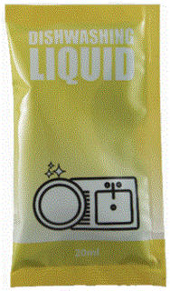 DISHWASH LIQUID SACHET 10 PACK