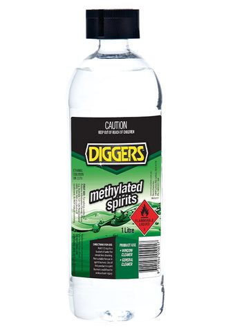 METHYLATED SPIRITS DIGGERS 1L