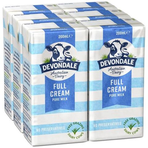MILK DEVONDALE 200ML X 24