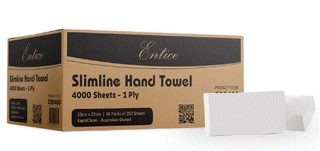 ENTICE SLIMLINE HAND TOWEL