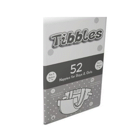 TIBBLES NAPPY SIZE 3 x 208