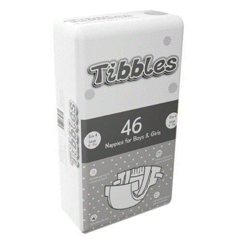 TIBBLES NAPPY SIZE 4 x 184