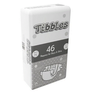 TIBBLES NAPPY SIZE 4 x 184