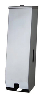 SS TRIPLE T-ROLL DISPENSER