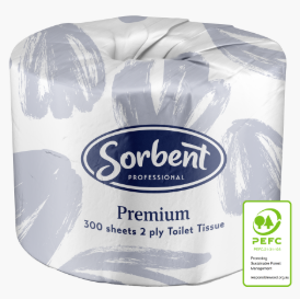 SORBENT 2PLY TOILET PAPER X 48