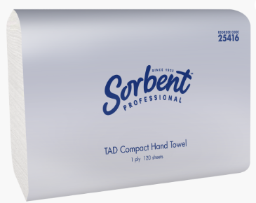 SORBENT COMPACT HAND TOWEL