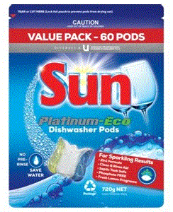 SUN DISHWASH TABLETS X 60