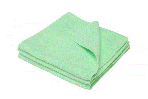 MICROFIBRE CLOTH 3 PACK GREEN